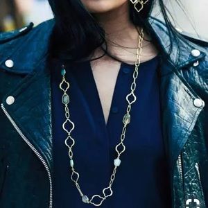 Stella & Dot Jewelry - Gold Arabesque Necklace Stella & Dot Jewelry - Gold Arabesque Necklace